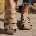 Kaia | Women's Rustic Slip-On Clogs with Buckle Detail