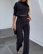 Ada | Women's Matching Top and Trousers Set