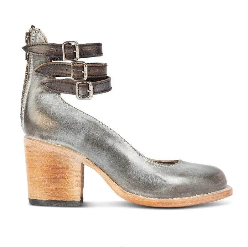 Debora | Women's Block Heel Strap Shoes