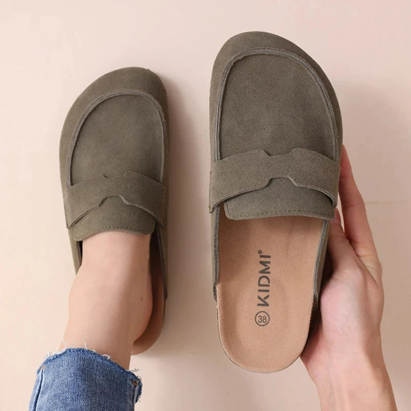 Emory | Women's Classic Slip-On Clogs with Suede Finish