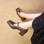 Rosa | Women's Orthopedic T-Strap Mary Jane Heels