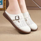 Giselle | Women's Slip-On Clog Sandals with Buckle Detail