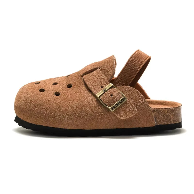 Josie | Women's Classic Buckle Strap Slip On Clogs