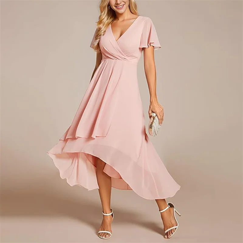 Ismey | Women's Flowing Summer Midi Dress