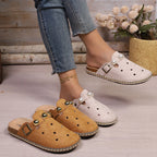 Daphne | Women's Classic Croc Sandals with Pearl Accent