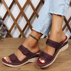 Arden | Women's Floral Support Sandals for Summer