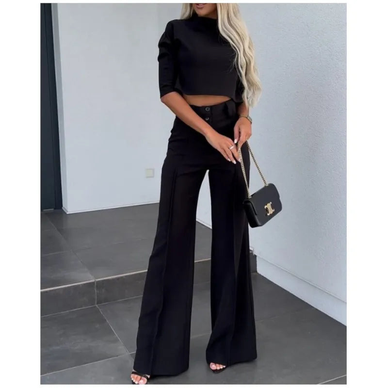 Ada | Women's Matching Top and Trousers Set