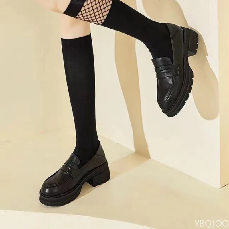 Ainsley | Women's Classic Mary Janes with Chunky Sole