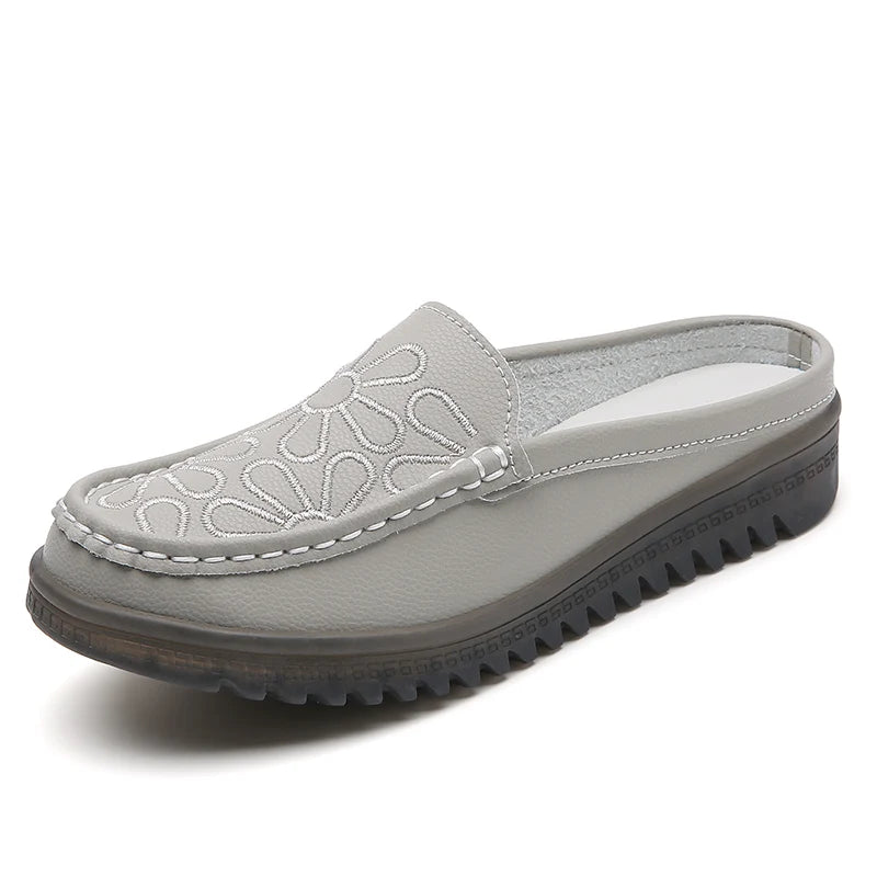 Alessia | Women's Floral Slip On Clogs with Cushioned Sole