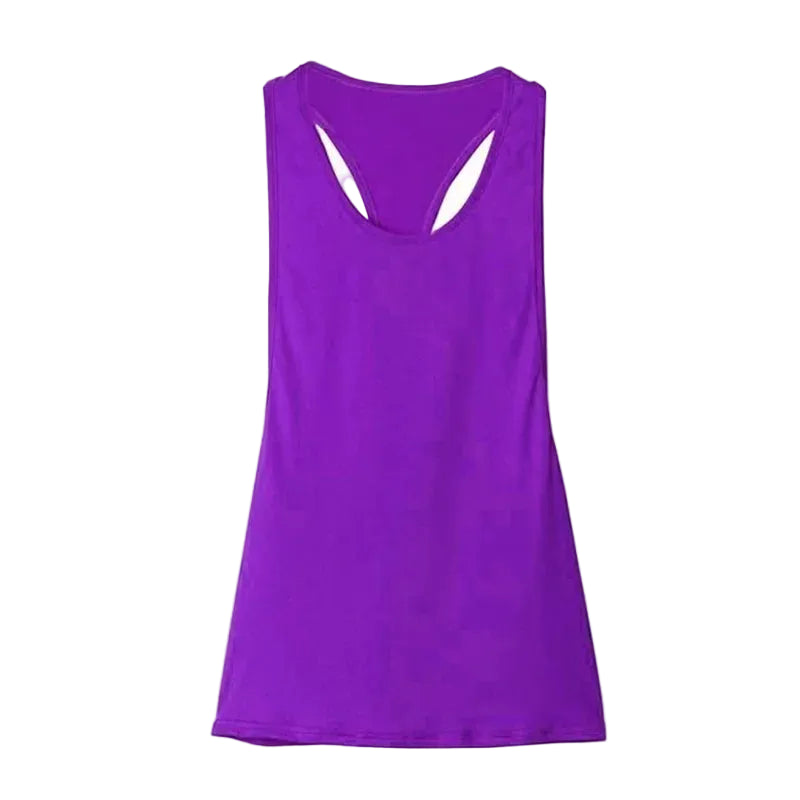 Breccan | Women's Open Back Racerback Sport Tank Top