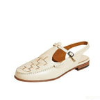 Anouk | Women's Classic Mary Janes with Woven Detail