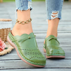 Briar | Women's Stylish Clog Slip Ons with Perforated Detail