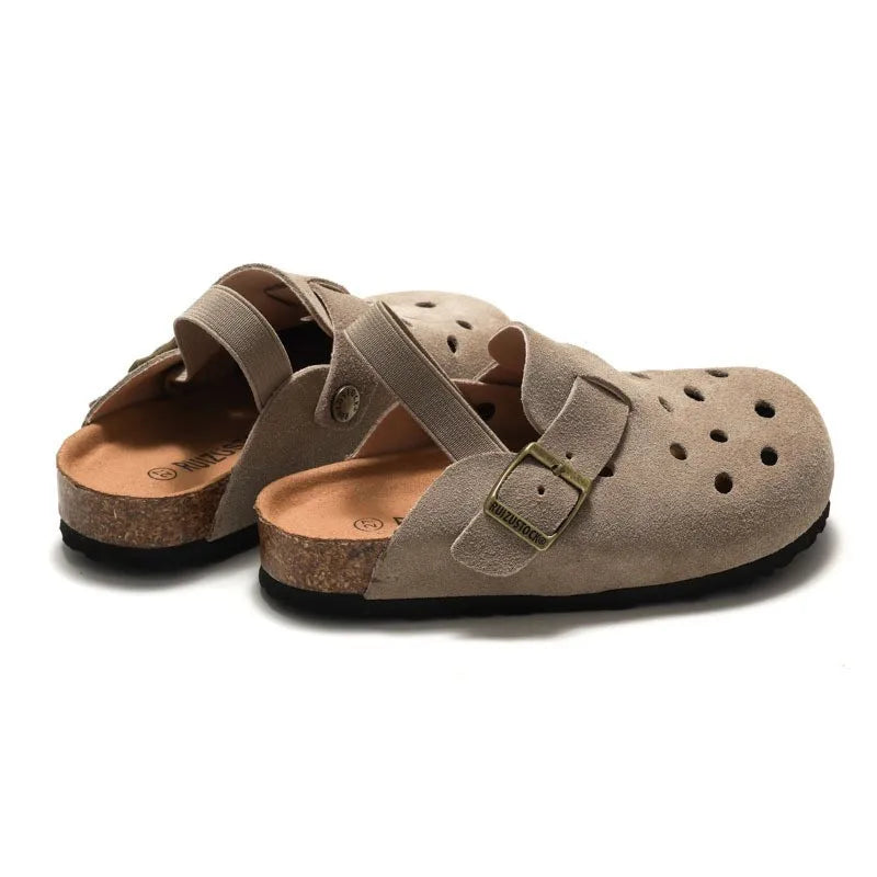 Josie | Women's Classic Buckle Strap Slip On Clogs