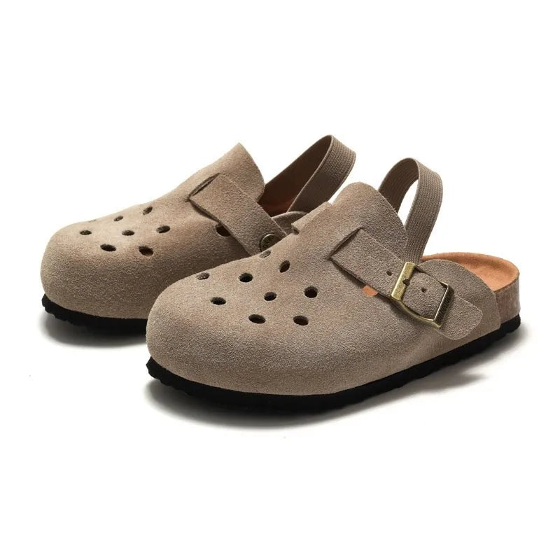 Josie | Women's Classic Buckle Strap Slip On Clogs
