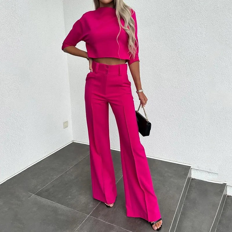 Ada | Women's Matching Top and Trousers Set
