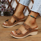 Arden | Women's Floral Support Sandals for Summer