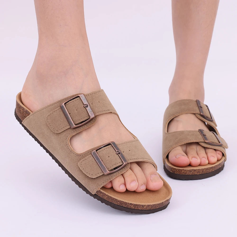 Althea | Women's Comfort Sandals with Double Buckle Detail
