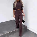 Ada | Women's Matching Top and Trousers Set