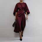Eldra | Women's Batwing Sleeve Wedding Maxi Dress