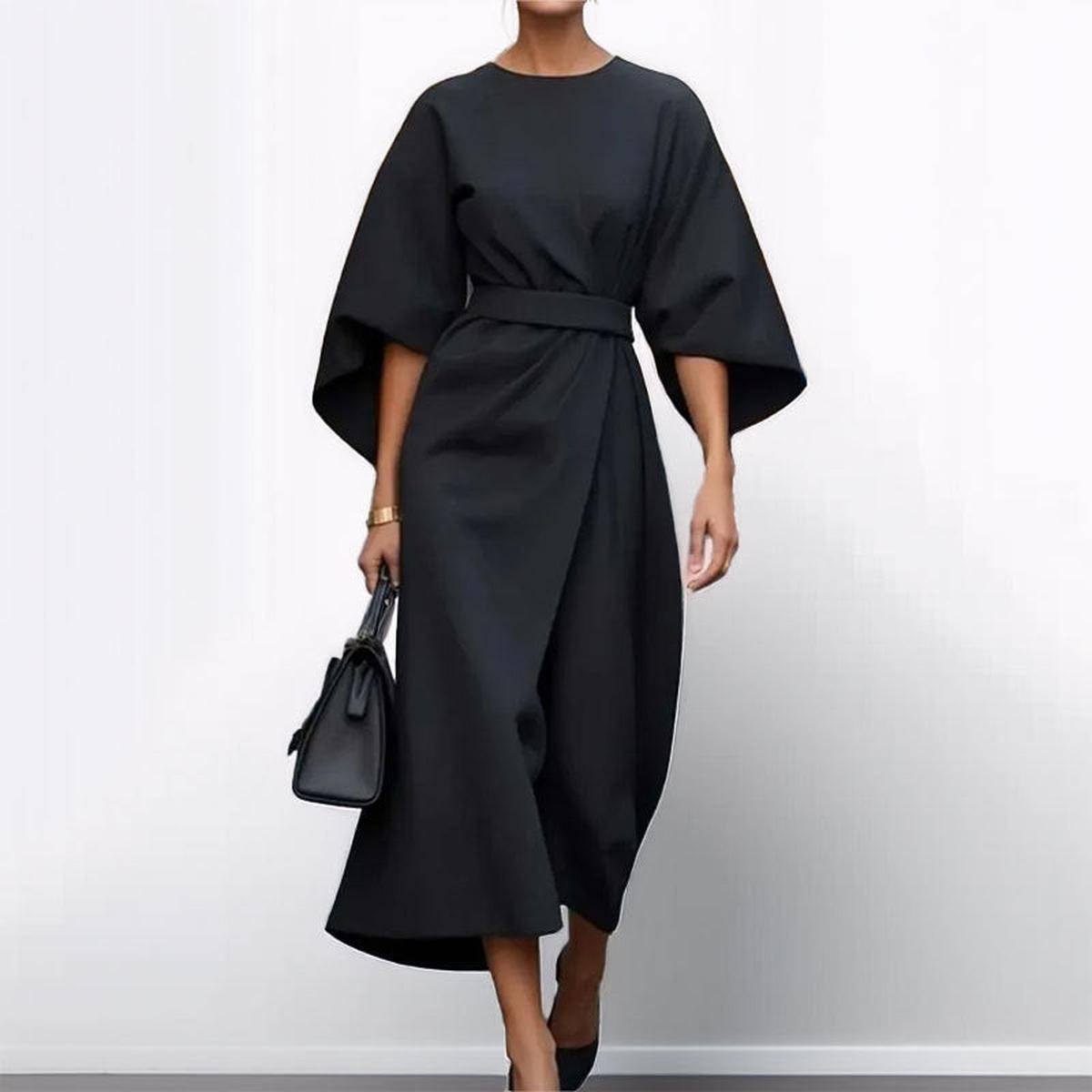 Eldra | Women's Batwing Sleeve Wedding Maxi Dress