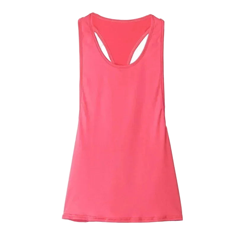 Breccan | Women's Open Back Racerback Sport Tank Top