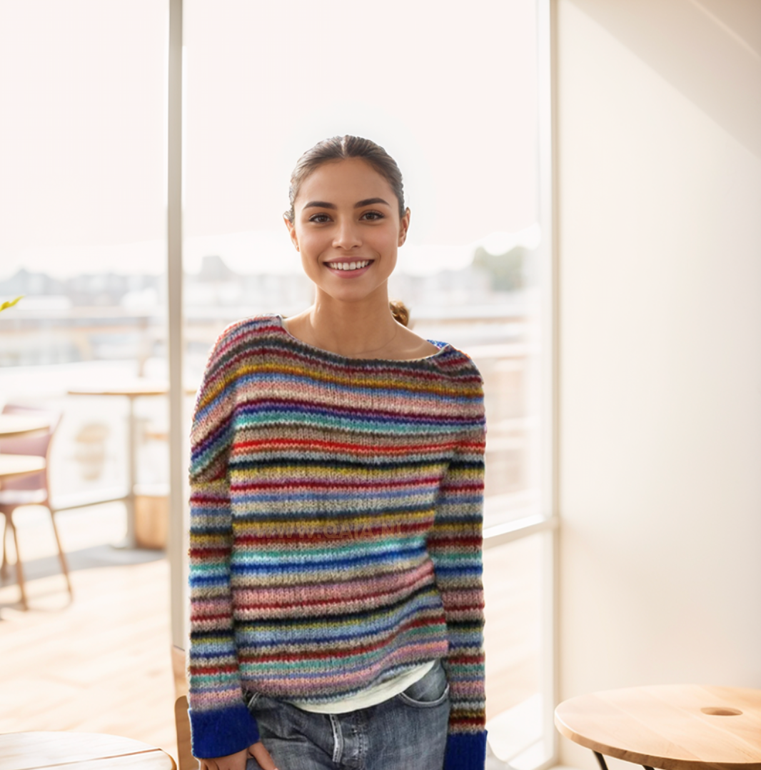 Grace & Jess | Cozy Fair Isle Sweater