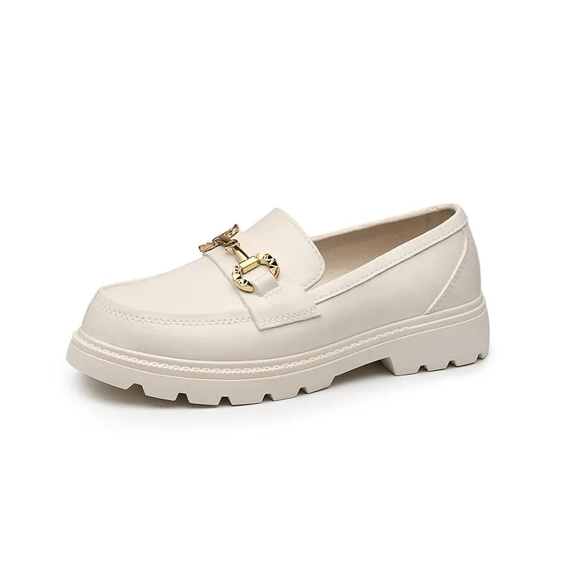 Juniper | Women's Chic Platform Mary Janes with Buckle Detail