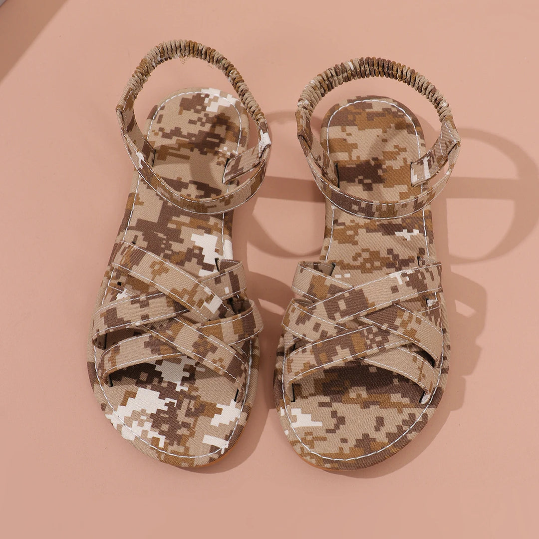 Lorcan | Women's Roman Criss-Cross Flat Sandals