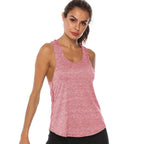 Desmond | Women's Deep Back Racerback Longline Sport Tank Top