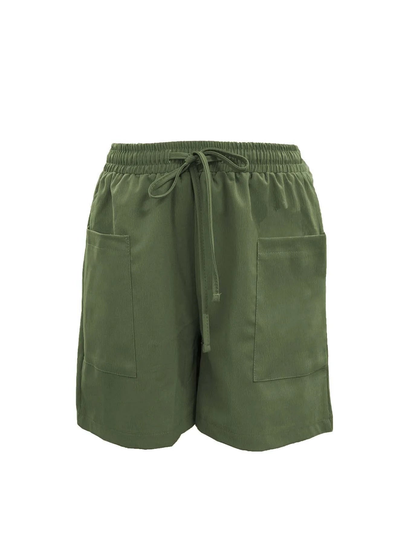 Alcyone | Women's Casual High Waist Summer Shorts