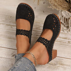 Ellery | Women's Stylish Heeled Open Summer Clogs