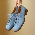 Imogen | Women's Vintage Square Toe Suede Mary Janes