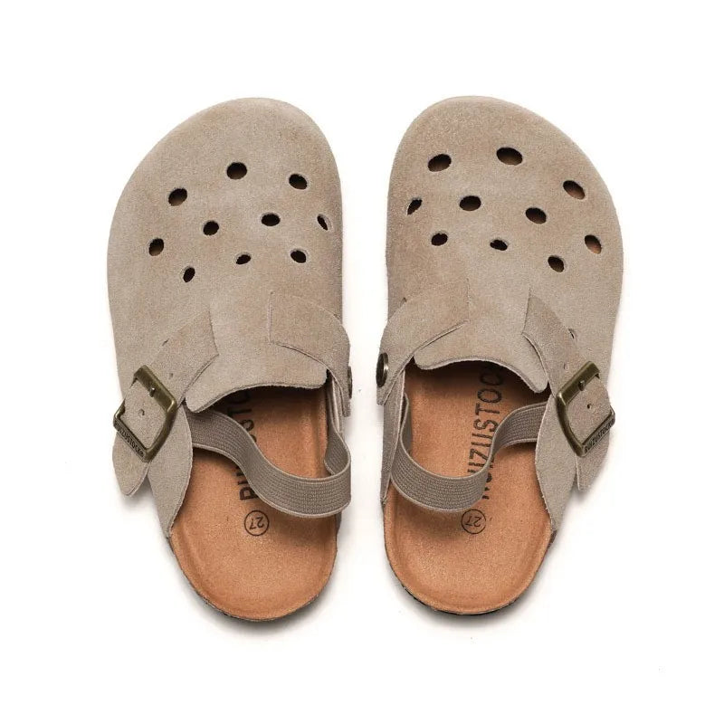 Josie | Women's Classic Buckle Strap Slip On Clogs