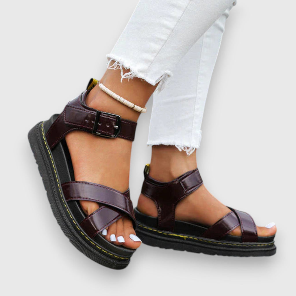 Hadrian | Women's Chunky Platform Strappy Sandals