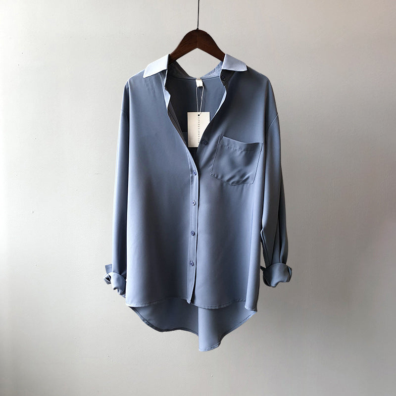 Nell | Women's Classic Long Sleeve Blouse