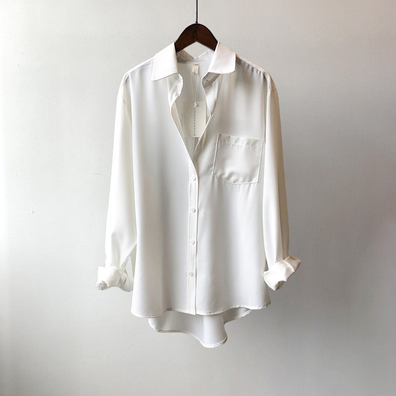 Nell | Women's Classic Long Sleeve Blouse