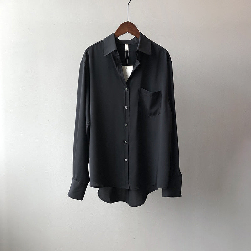 Nell | Women's Classic Long Sleeve Blouse