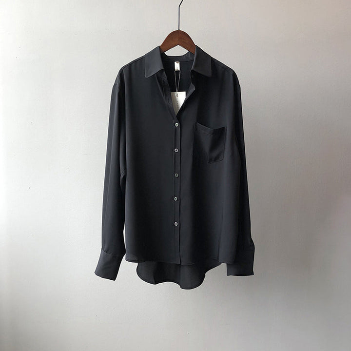 Nell | Women's Classic Long Sleeve Blouse