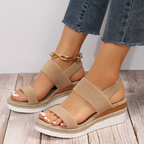 Elunara | Women's Double Strap Espadrille Wedge Sandals