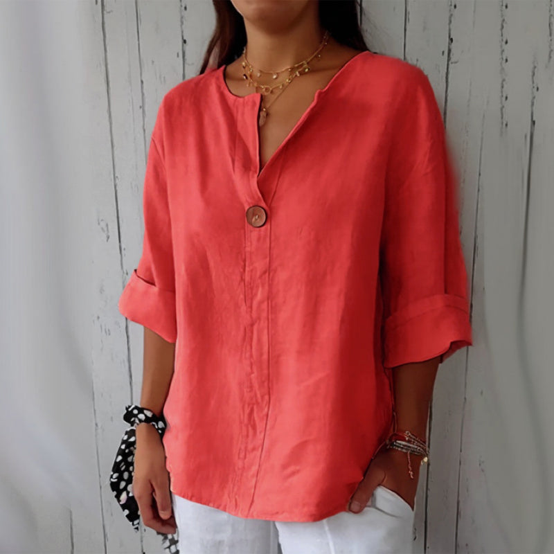 Faye | Women's Casual Relaxed Fit Blouse