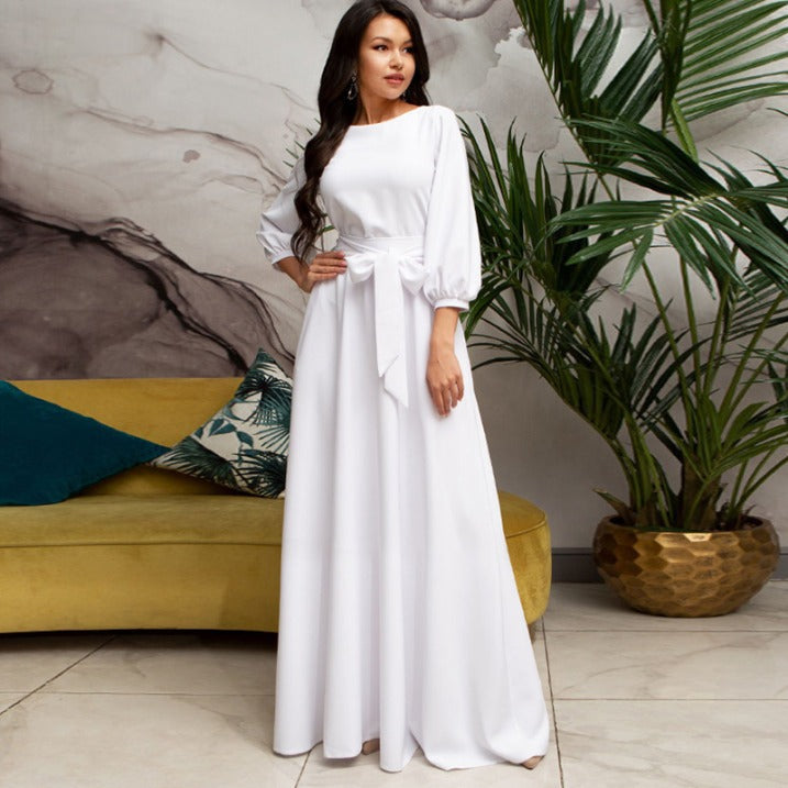 Annabelle | Women's Long Sleeve Maxi Dress