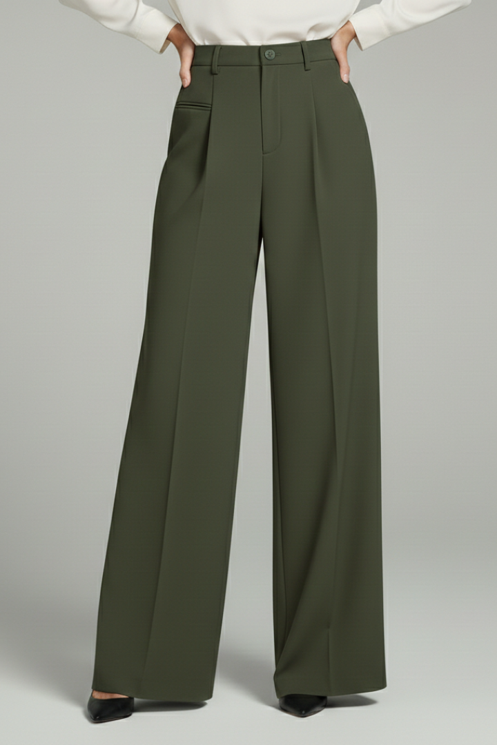 Bronte | Women's Wide Leg Casual Palazzo Trousers