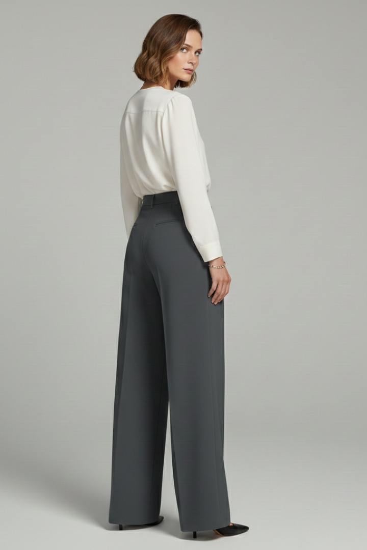Bronte | Women's Wide Leg Casual Palazzo Trousers