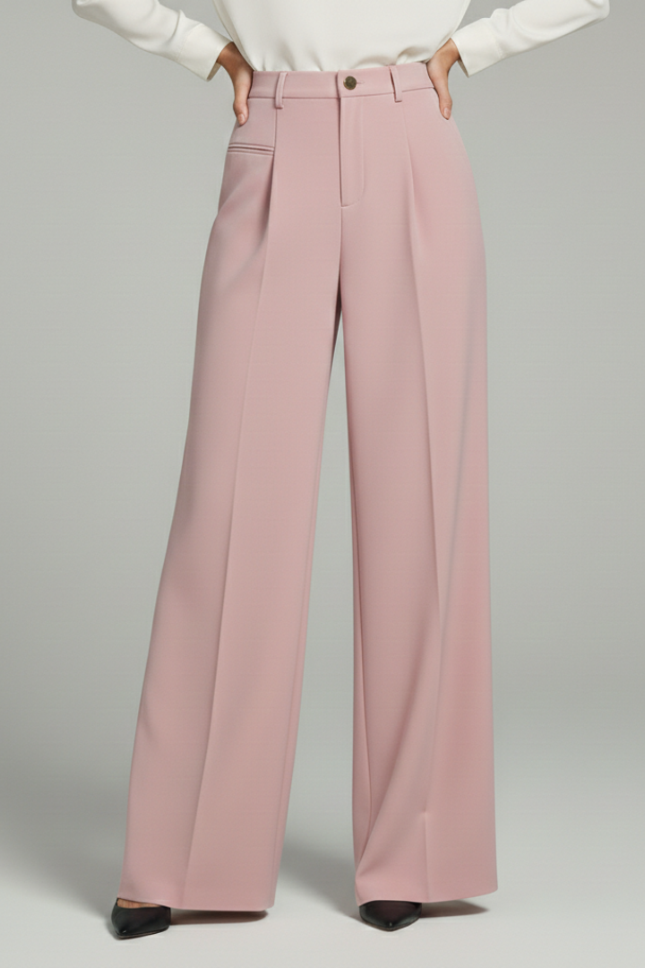 Bronte | Women's Wide Leg Casual Palazzo Trousers