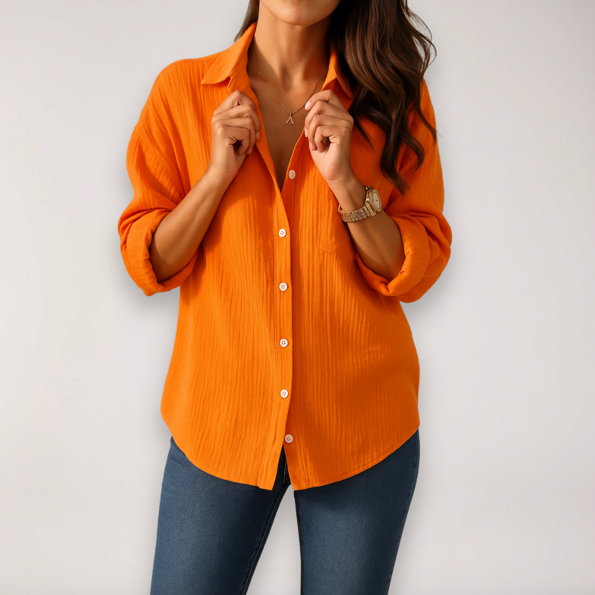 Sorcha | Women's Relaxed Button Up Shirt