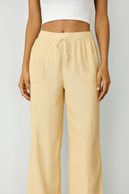 Adrienne | Women's Striped Wide Leg Trousers
