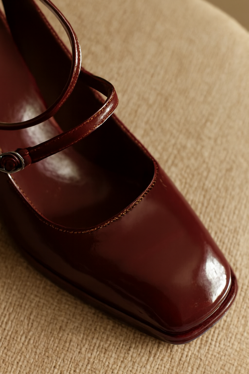 Annika | Women's Elegant Block Heel Mary Janes