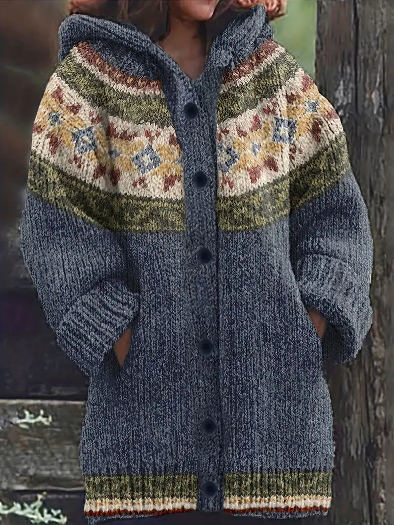 Grace & Jess | Casual Hooded Cardigan