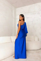 Melisande | Women's One Shoulder Evening Maxi Dress