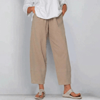 Viggo | Women's Wide Leg Cropped Trousers